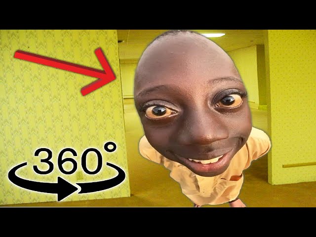 Tenge Tenge - Backrooms in 360° Video | VR / 8K | (Tenge Tenge Dance)