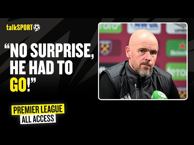 🔥 Reaction As Erik ten Hag SACKED & His SHOCKING Stats Laid Bare | 🎙️ Premier League All Access