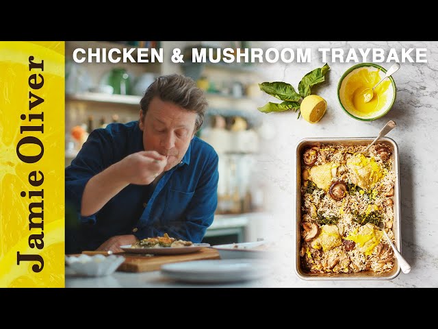 Chicken and Mushroom Traybake l Jamie: Fast and Simple l Channel 4, Mondays, 8pm