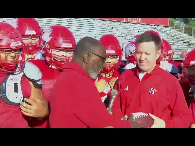 Red Zone Game Ball: Harmony Eagles