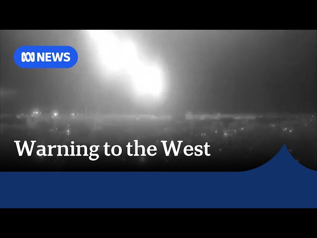 Russia fires an 'experimental' missile at Ukraine | ABC NEWS