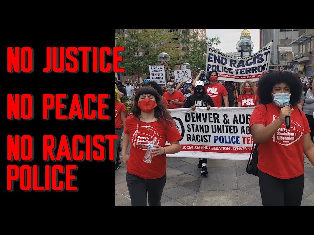 No to criminalization of anti-racist movement in US