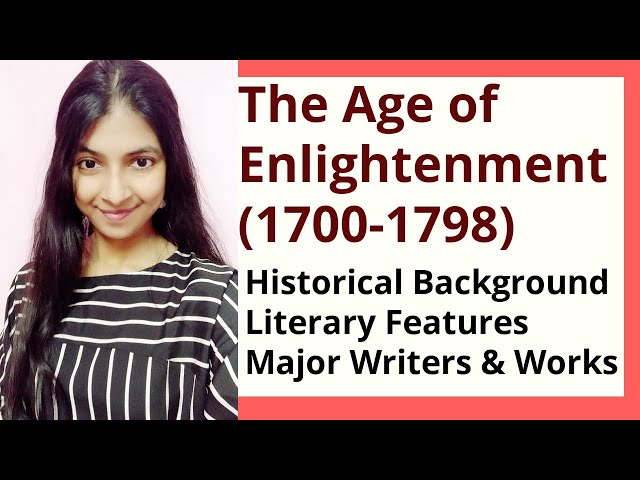 The Age of Enlightenment | The Augustan Age | History of English Literature