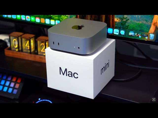 NEW Apple Mac Mini Unboxing: M4 Pro Benchmarks and Editing!