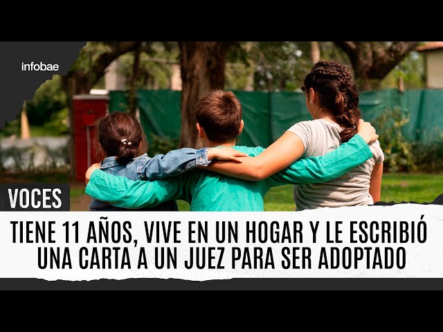 Le escribió una carta a un juez PARA SER ADOPTADO: la historia de un niño que busca familia | #Voces