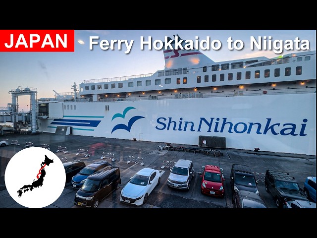 JAPAN’S Overnight Ferry For 20 Hours - Hokkaido to Niigata