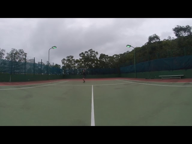 Tennis Insta360 EVO net cam