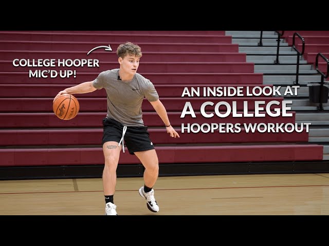 THIS WORKOUT MADE ME A COLLEGE BASKETBALL PLAYER! (FULL WORKOUT)