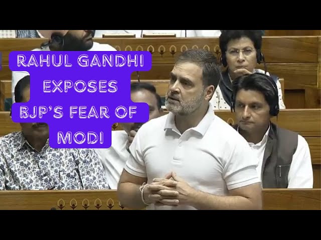 Rahul Gandhi in Loksabha speaks about 2024 Budget.#loksabha #congress #india #politics #bjp #youtube