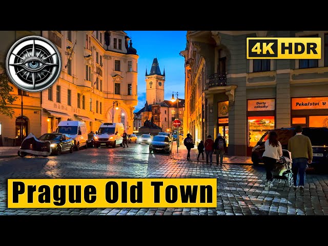 Prague Walking Tour of The Old Town In search of Christmas change 🇨🇿 Czech Republic 4K HDR ASMR