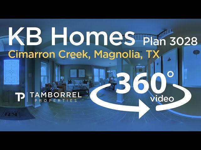 Tamborrel 360 Video - KB Home Plan 3028 - Cimarron Creek Estates, Magnolia, TX