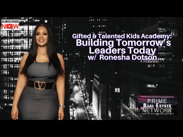 Ep. 288: Building Tomorrow's Leaders Today  LIVE w/ Child Care Expert & Entrepreneur Ronesha Dotson