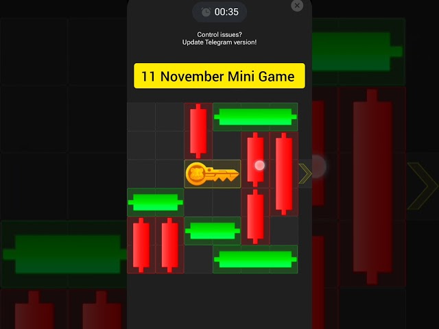 11 November Hamster Kombat Daily Mini Game Puzzle Solved #minigame #hamstercombat