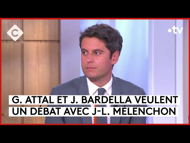 Législatives anticipées : Gabriel Attal invité de C à Vous - 24/06/2024