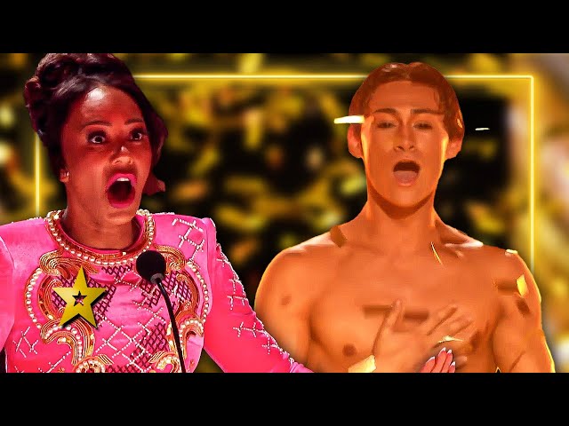 AMAZING High-Flying Audition Wins the GOLDEN BUZZER on America's Got Talent!