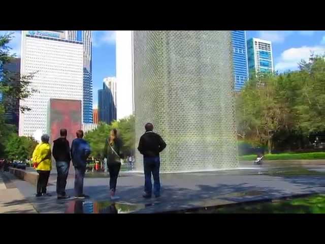 Crown Fountain Rainbows, CHICAGO.