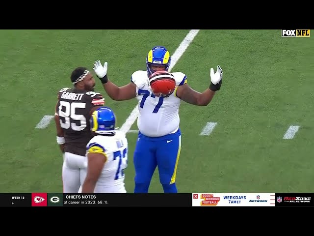 the 2nd Myles Garrett helmet incident