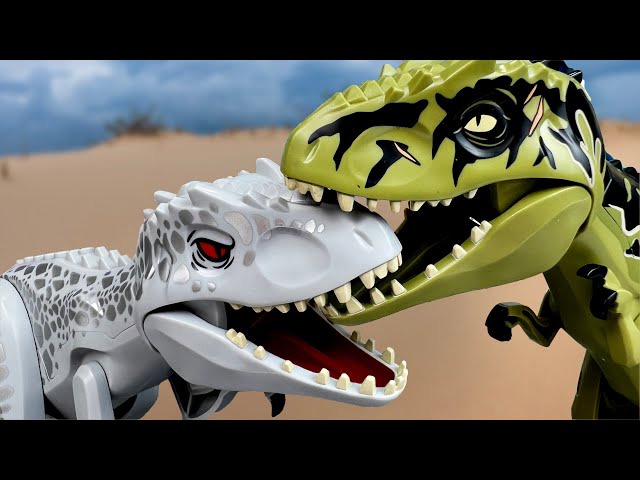 All LEGO Jurassic World Dinosaurs - Stop Motion Animation