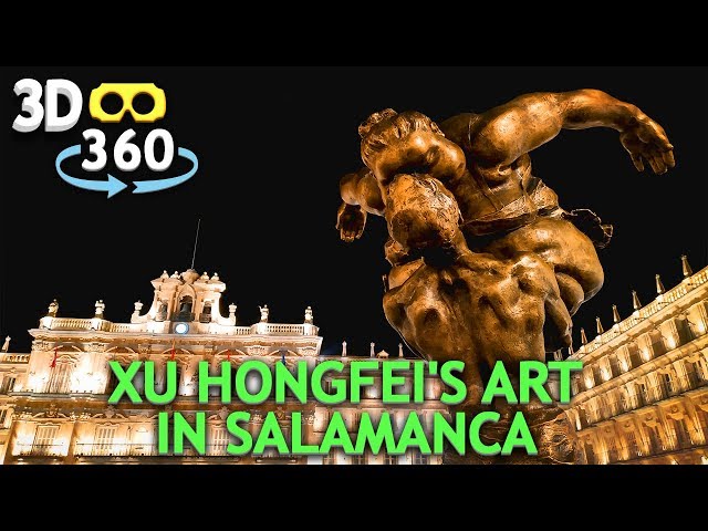 Xu Hongfei's Art in Salamanca #VR180 #stereoscopic #3D 4K #VirtualReality #VR #360Video