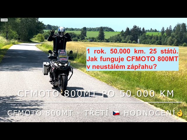 50.000 km na CFMOTO 800MT za 1 rok!  50.000 km on CFMOTO 800MT in 1 year! 💪👍. English subs!