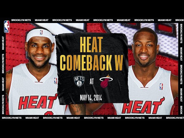 LeBron & Wade Lead HUGE Comeback | #NBATogetherLive Classic Game