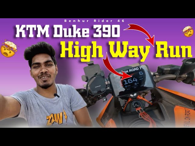 Duke 390 highway Run | gen 3 Duke 390 top speed | Duke