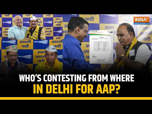 Delhi Assembly Elections 2024: Who’s Contesting From Where in Delhi for AAP?