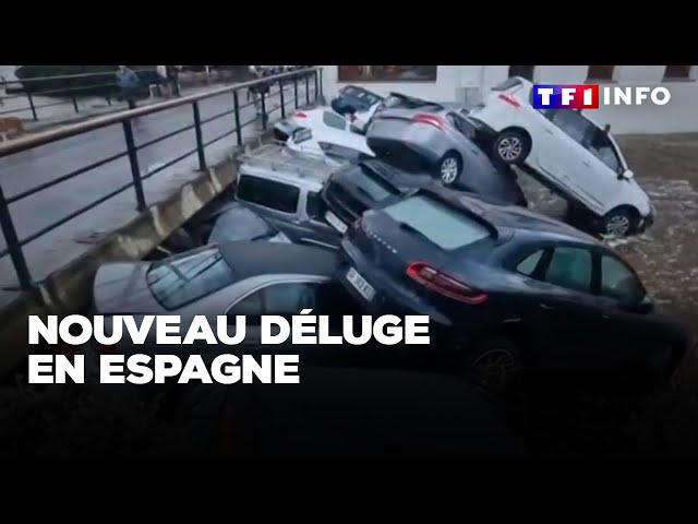 Nouveau déluge en Espagne｜TF1 INFO