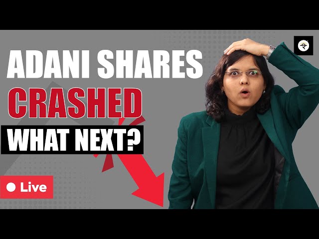 Adani Shares Crashed | PSU Shares Crashed | What Next? | CA Rachana Ranade