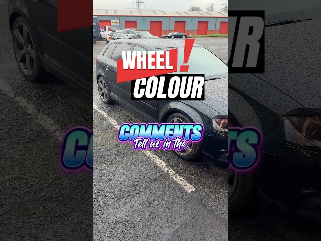 Project Audi (BE INVOLVED!) - Choose The Colour for our WHEELS !