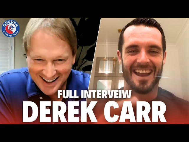 New Orleans Saints Derek Carr Exclusive Interview: Gruden's QB Camp