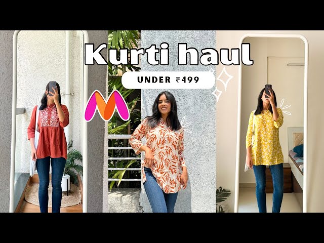 Short Kurtis under 500 for College/Office | Cotton Kurtis | Dharti Singh