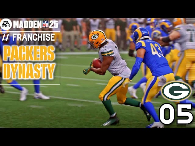 Packers Dynasty Overtime Showdown: Jordan Love's Nail-Biter vs. Rams - Madden 25 Franchise Ep.5