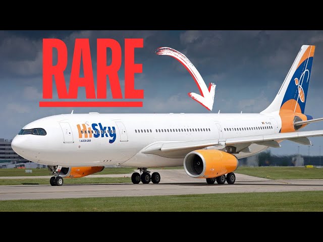 RARE VISITOR - Hi Sky Airlines A330 Take Off From Manchester Airport