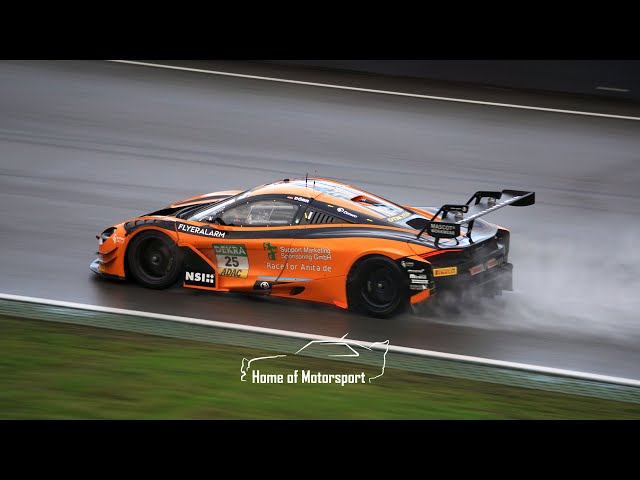 Flooded DTM & GT Masters Test at Hockenheimring 2024 I Crashes, Spins, Scary Moments