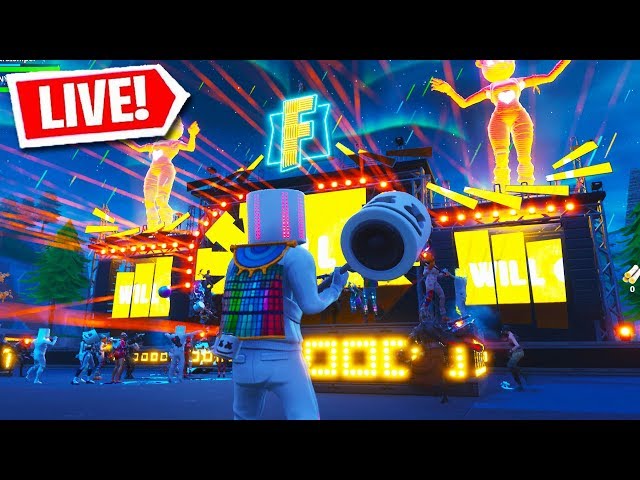 FORTNITE MARSHMELLO LIVE EVENT CONCERT!!! (Fortnite Battle Royale)