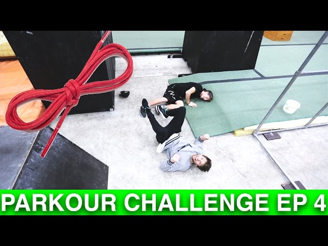 Parkour Challenge Ep4 - Tandem Shoelace Parkour