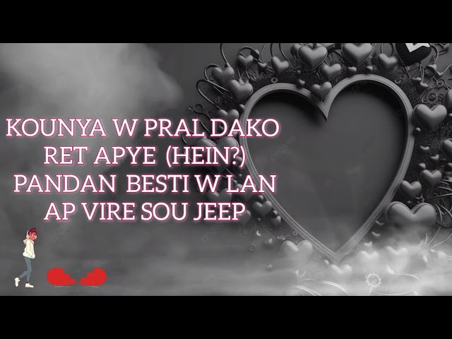 POU KOUNYA SE LOVE ♥️__SPEEDY_TKF OFFICIEL (Audio Lyrics)