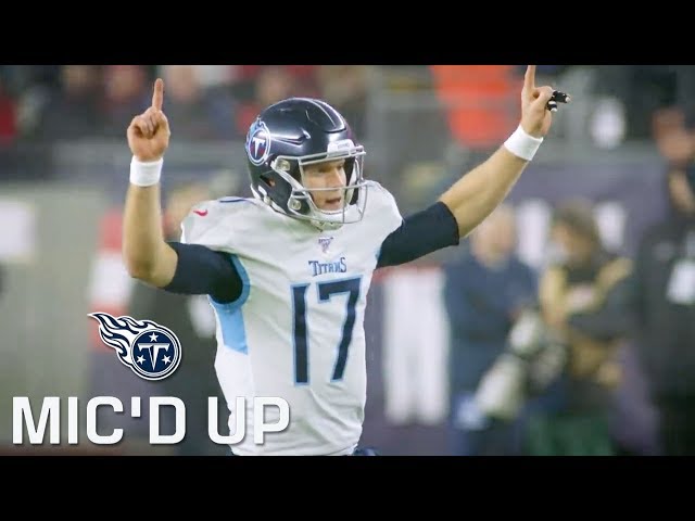 Titans Mic'd Up vs. Patriots (AFC Wild Card) | Sounds of the Game