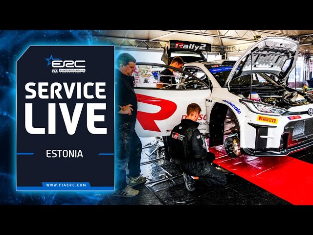 🔴 Service LIVE | ERC Delfi Rally Estonia 2024