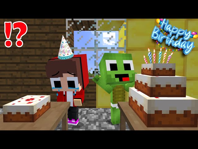 Mikey's RICH Birthday vs JJ's POOR Birthday in minecraft!