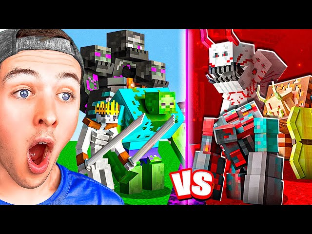 BeckBros React To OVERWORLD BOSSES vs NETHER BOSSES (tournament)