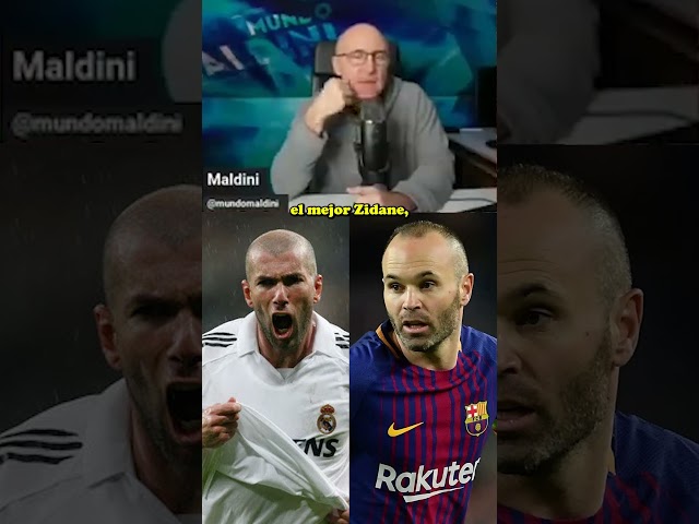 ¿INIESTA O ZINEDINE ZIDANE? DOS DE LOS JUGADORES MÁS ELEGANTES DE LA HISTORIA... #zidane #iniesta