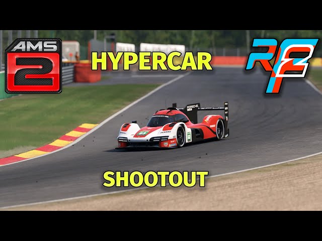 Hypercar Battle! Automobilista 2 vs rFactor 2