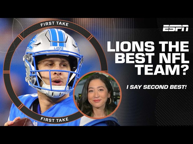 Why the Lions are the SECOND BEST team in the NFL right now | First Take