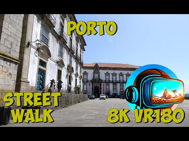 23 Porto Portugal walking through Museu do Tesouro da Sé do Porto 8K 4K VR180 3D Travel