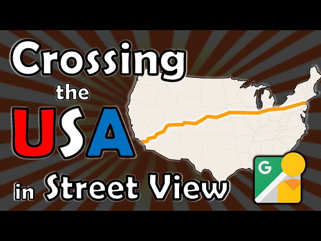 I crossed the USA in Google Street View