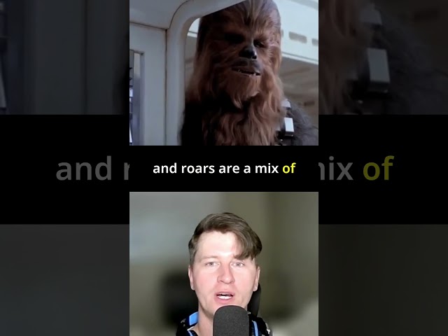 Star Wars Chewbacca's voice