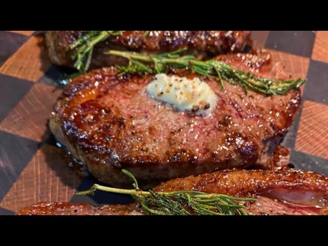 New York steaks recipe