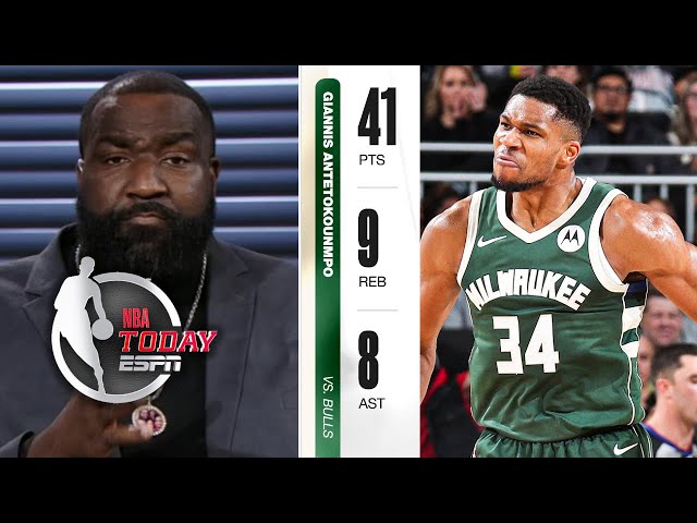 NBA TODAY | Giannis domination is BACK, the Bucks starting to find their groove - Kendrick Perkins